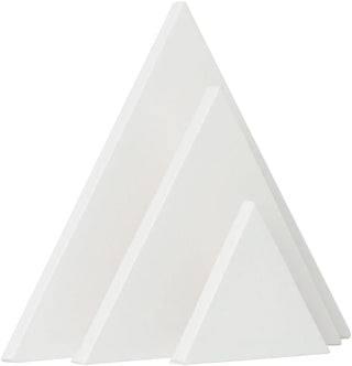 Artist Triangle Canvas Primed Stretched Canvas Ready for Painting Pack of 3
