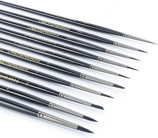 Small Detail Miniature Model Painting Brush Set