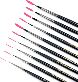 Small Detail Miniature Model Painting Brush Set