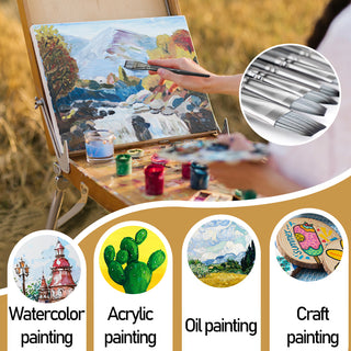 12 pcs Artist Paint Brush Set
