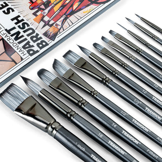 12 pcs Artist Paint Brush Set
