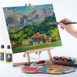 12 pcs Artist Paint Brush Set