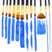 Artage 12pcs Art Paint Brush Set for Acrylic Painting Watercolor Gouache Painting Artage 