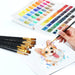 Artage 12pcs Art Paint Brush Set for Acrylic Painting Watercolor Gouache Painting Artage 