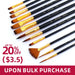 Artage 12pcs Art Paint Brush Set for Acrylic Painting Watercolor Gouache Painting Artage 