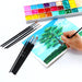 Artage 12pcs Small Detail Model Painting Brush Set Suitable for Acrylic Watercolor Gaouche Oil Painting Artage 