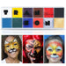 Transon 12-color Face Body Paint Palette for Face Painting Body Art Makeup Painting Party TRANSON 