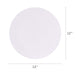 Transon 12inch Artist Round Canvas Primed Stretched Canvas Ready for Painting Pack of 2 Stretched Canvas TRANSON 
