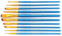 Transon 2-Pack 20pcs Art Painting Brush Set for Acrylic Watercolor Gouache Hobby Painting Blue Color Paintbrush TRANSON 