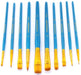Transon 2-Pack 20pcs Art Painting Brush Set for Acrylic Watercolor Gouache Hobby Painting Blue Color Paintbrush TRANSON 