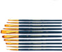 Transon 2-Pack 20pcs Art Painting Brush Set for Acrylic Watercolor Gouache Hobby Painting Green Color Paintbrush TRANSON 