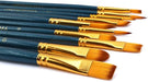 Transon 2-Pack 20pcs Art Painting Brush Set for Acrylic Watercolor Gouache Hobby Painting Green Color Paintbrush TRANSON 