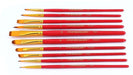 Transon 2-Pack 20pcs Art Painting Brush Set for Acrylic Watercolor Gouache Hobby Painting Pink Color Paintbrush TRANSON 