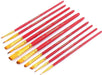 Transon 2-Pack 20pcs Art Painting Brush Set for Acrylic Watercolor Gouache Hobby Painting Pink Color Paintbrush TRANSON 