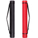 Transon 2-Pack Poster Storage Tube Extendable for Blueprints, Artwork, Maps, Scrolls Portable storage tube TRANSON 1 Set 2 Pack-Black&Red 