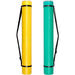 Transon 2-Pack Poster Storage Tube Extendable for Blueprints, Artwork, Maps, Scrolls Portable storage tube TRANSON 1 Set 2 Pack-Yellow&Green 