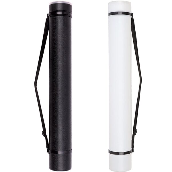 Transon 2-Pack Poster Storage Tube Extendable for Blueprints, Artwork, Maps, Scrolls Portable storage tube TRANSON 
