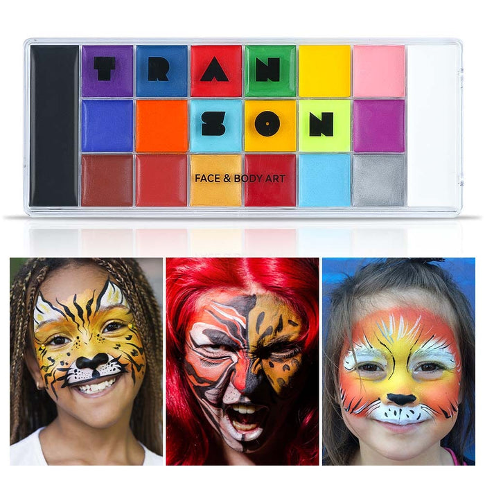 Transon 20-color oil-base face body paint for makeup and painting Paint TRANSON 
