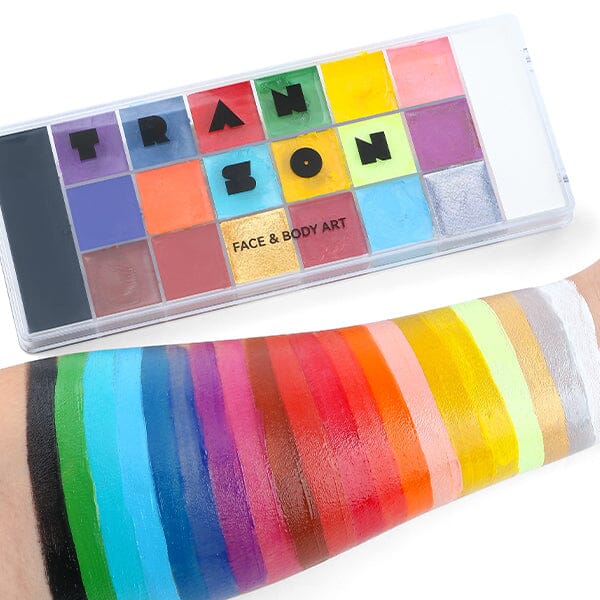 Transon 20-color oil-base face body paint for makeup and painting Paint TRANSON 