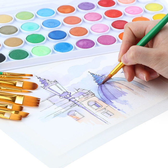 Transon 20pcs Artist Painting Brush Set for Acrylic Watercolor Gouache Hobby Craft Face Rock Painting Paintbrush TRANSON 