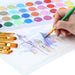 Transon 20pcs Artist Painting Brush Set for Acrylic Watercolor Gouache Hobby Craft Face Rock Painting Paintbrush TRANSON 
