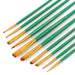 Transon 20pcs Artist Painting Brush Set for Acrylic Watercolor Gouache Hobby Craft Face Rock Painting Paintbrush TRANSON 