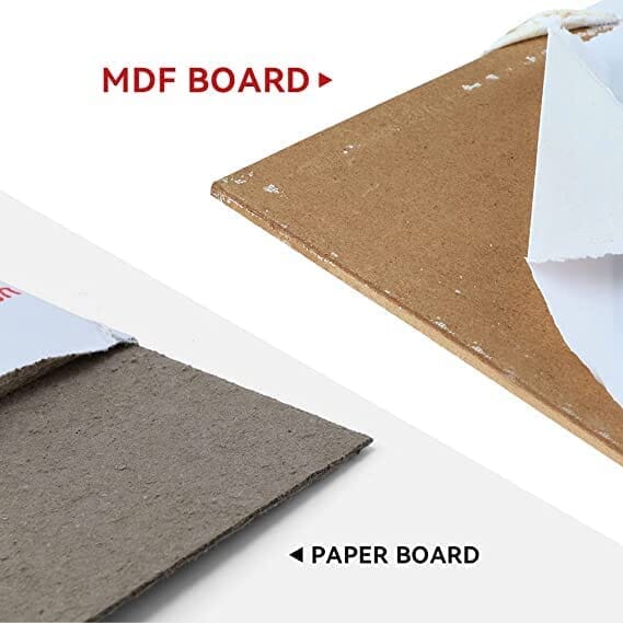 Transon 3x5 Artist Canvas Panel for Painting No Warping MDF Board 12Pack Acid-Free Primed Canvas Panel Board TRANSON 
