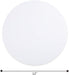 Transon 6-Pack Round Canvas Panel for Painting 12inch Canvas Panel Board TRANSON 