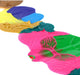Transon Acrylic Paint Set 24-color with 12 Paint Brushes and Palette Non-toxic for Canvas Craft Rock Art Painting Acrylic Paint TRANSON 