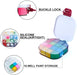 Transon Airtight Paint Storage Palette Box 16 Wells Fuchsia Color Palette TRANSON 