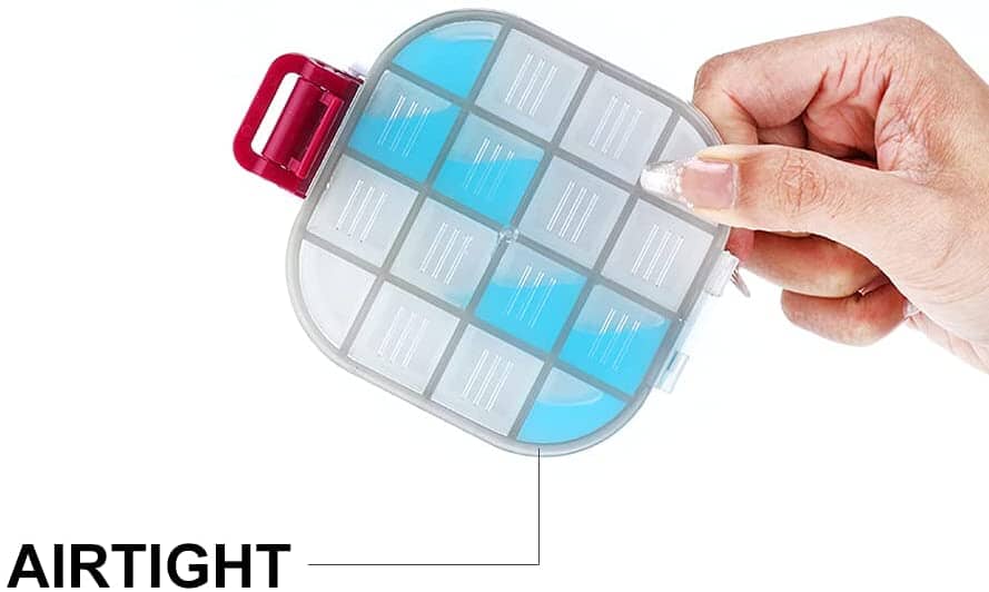 Transon Airtight Paint Storage Palette Box 16 Wells Fuchsia Color Palette TRANSON 