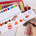 Transon Aritst Paint Palette Box 26 Wells for Watercolor, Gouache, Acrylic and Oil Paint with 1 Paint Brush Palette TRANSON 