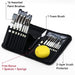 Transon Art Paint Brush Kit 16 Paint Brushes with Foam Brush Sponge Spatula and Brush Case for Oil, Acrylic, Watercolor, Gouache, Painting Paintbrush TRANSON 