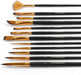 Transon Art Painting Brush Assorted Set of 12 for Acrylic Watercolor Gouache Hobby Painting TRANSON 