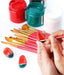 Transon Art Painting Brush Assorted Set of 12 Pink for Acrylic Watercolor Gouache Oil Painting TRANSON 