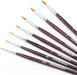 Transon Detail Model Paint Brushes 000 for Acrylic, Gouache, Oil, Tempera and Face Painting International shipping-000 