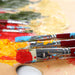 Transon Filbert Paint Brush Set Hog Bristle 6 pcs Paintbrush TRANSON 