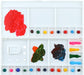 Transon Large Paint Palette Box 29 Color Mixing Wells with 1 Liner Brush Palette TRANSON 