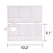 Transon Large Paint Palette Box 33 Wells for Watercolor,Gouache, Acrylic and Oil Paint with 1 Paint Brush Palette TRANSON 