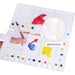 Transon Large Paint Palette Box 33 Wells for Watercolor,Gouache, Acrylic and Oil Paint with 1 Paint Brush Palette TRANSON 