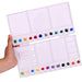 Transon Large Paint Palette Box 33 Wells for Watercolor,Gouache, Acrylic and Oil Paint with 1 Paint Brush Palette TRANSON 