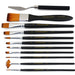 Transon Paint Brush Kit 10pcs Art Brushes and 1 Paint Spatula with Brush Case Paintbrush TRANSON 