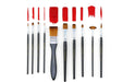 Transon Paint Brush Kit 10pcs Art Brushes and 1 Paint Spatula with Brush Case Paintbrush TRANSON 