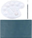 Transon Paint Palette Box 36 Deep Wells Airtight Stay Moist with 1 Paintbrush and 1 Paint Tray for Watercolors, Gouache, Acrylic and Oil Paint Palette TRANSON 