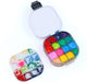 Transon Paint Saver Storage Palette Box 16well Portable Airtight Black Palette TRANSON 