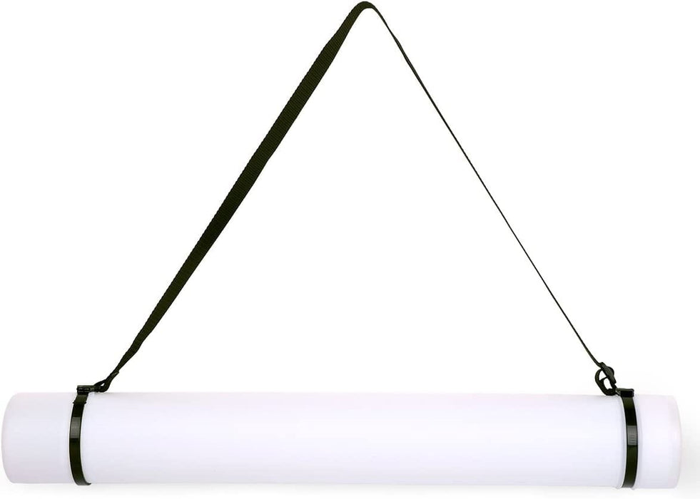 Transon Poster Documents Storage Tube Extendable for Artworks, Blueprints, Drafting and Scrolls TRANSON 1 Pack-White 1 set 