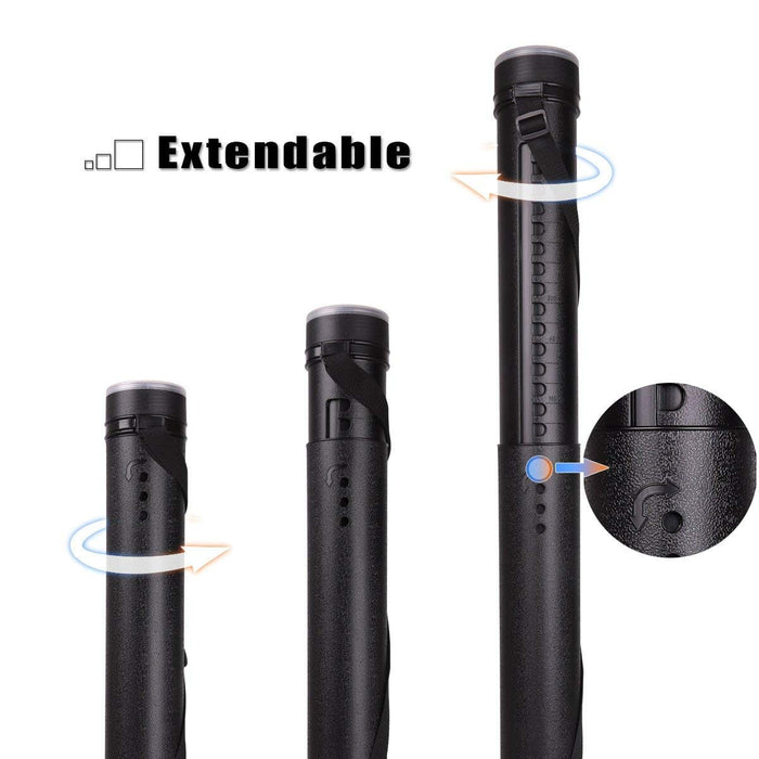 Transon Poster Documents Storage Tube Extendable for Artworks, Blueprints, Drafting and Scrolls TRANSON 