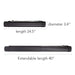 Transon Poster Documents Storage Tube Extendable for Artworks, Blueprints, Drafting and Scrolls TRANSON 